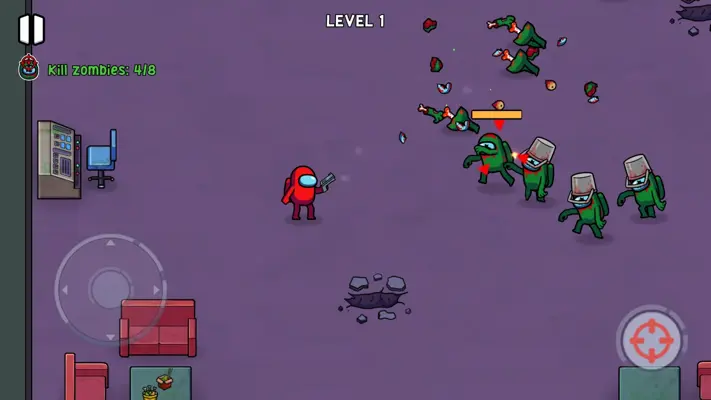 Impostor vs Zombie 2 Doomsday android App screenshot 0