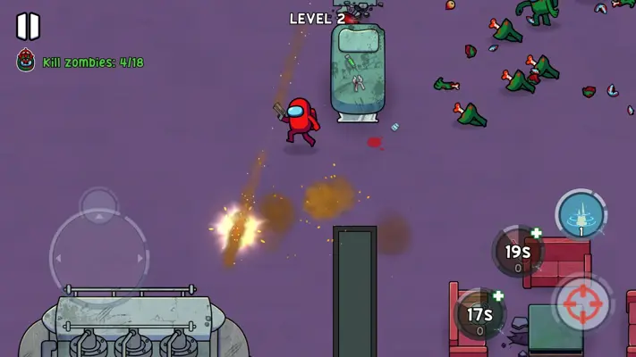 Impostor vs Zombie 2 Doomsday android App screenshot 1